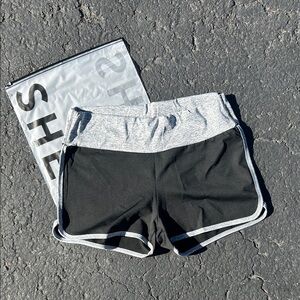 Black and Gray Athletic Shorts